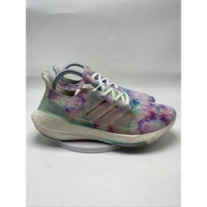 adidas UltraBoost 21 Tie-Dye Women Size 8 Multicolor Athletic Shoes 3685